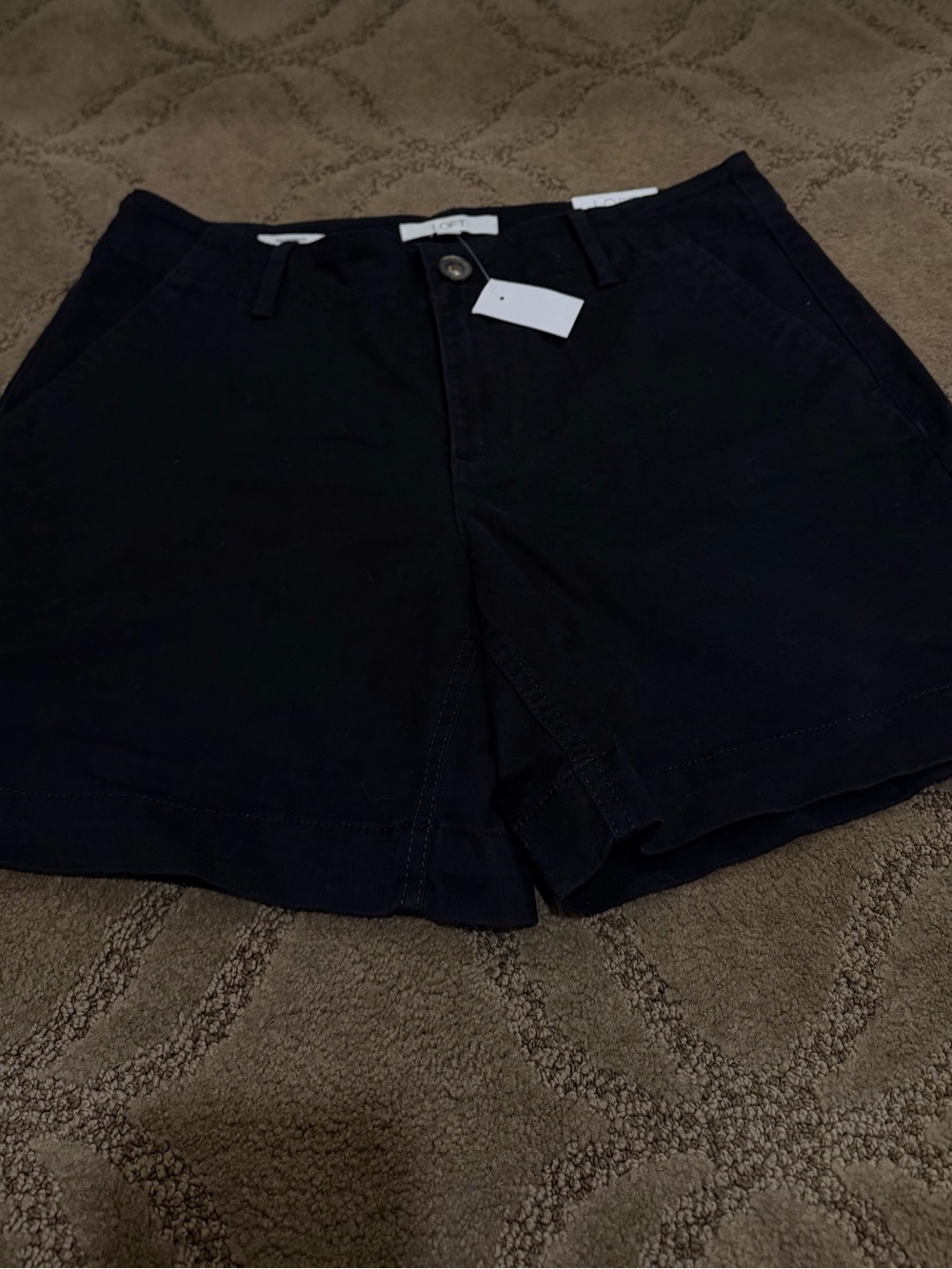 Loft Mid Rise Black Women’s Shorts